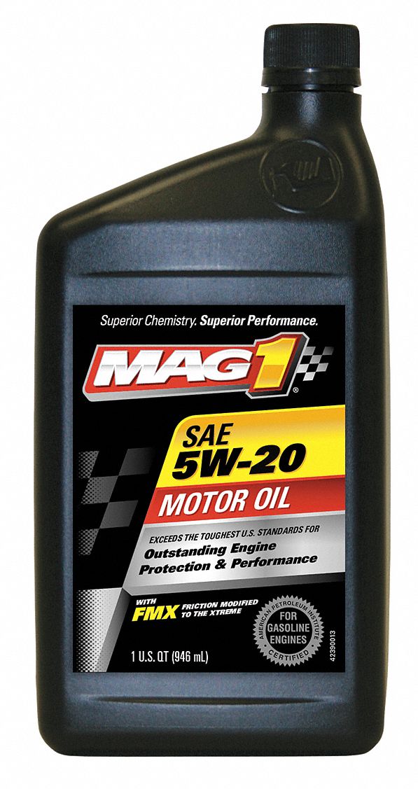 MAG 1 Synthetic Blend, Engine Oil, 1 qt, 5W20, For Use With Gasoline