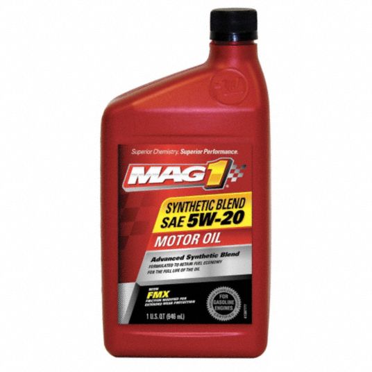 Mag 1, Synthetic Blend, Biodegradable, Engine Oil - 43y886