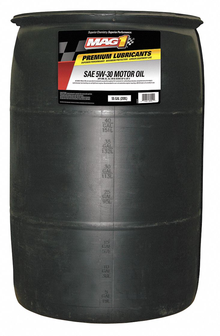 Engine Oil: Synthetic Blend, Biodegradable, 55 gal Size, Drum, 5W-30, FMX