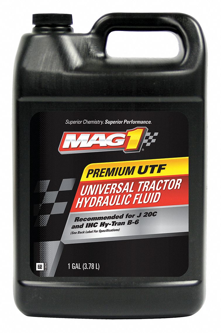 MAG 1, 1 gal Container Size, Jug, Tractor Hydraulic Fluid - 43Y919