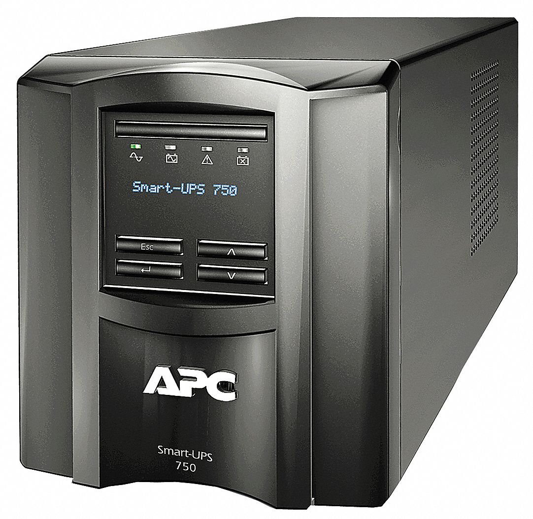 Smart UPS: Single Phase, 750 VA Power Rating, 120 V Input, 120 V Output
