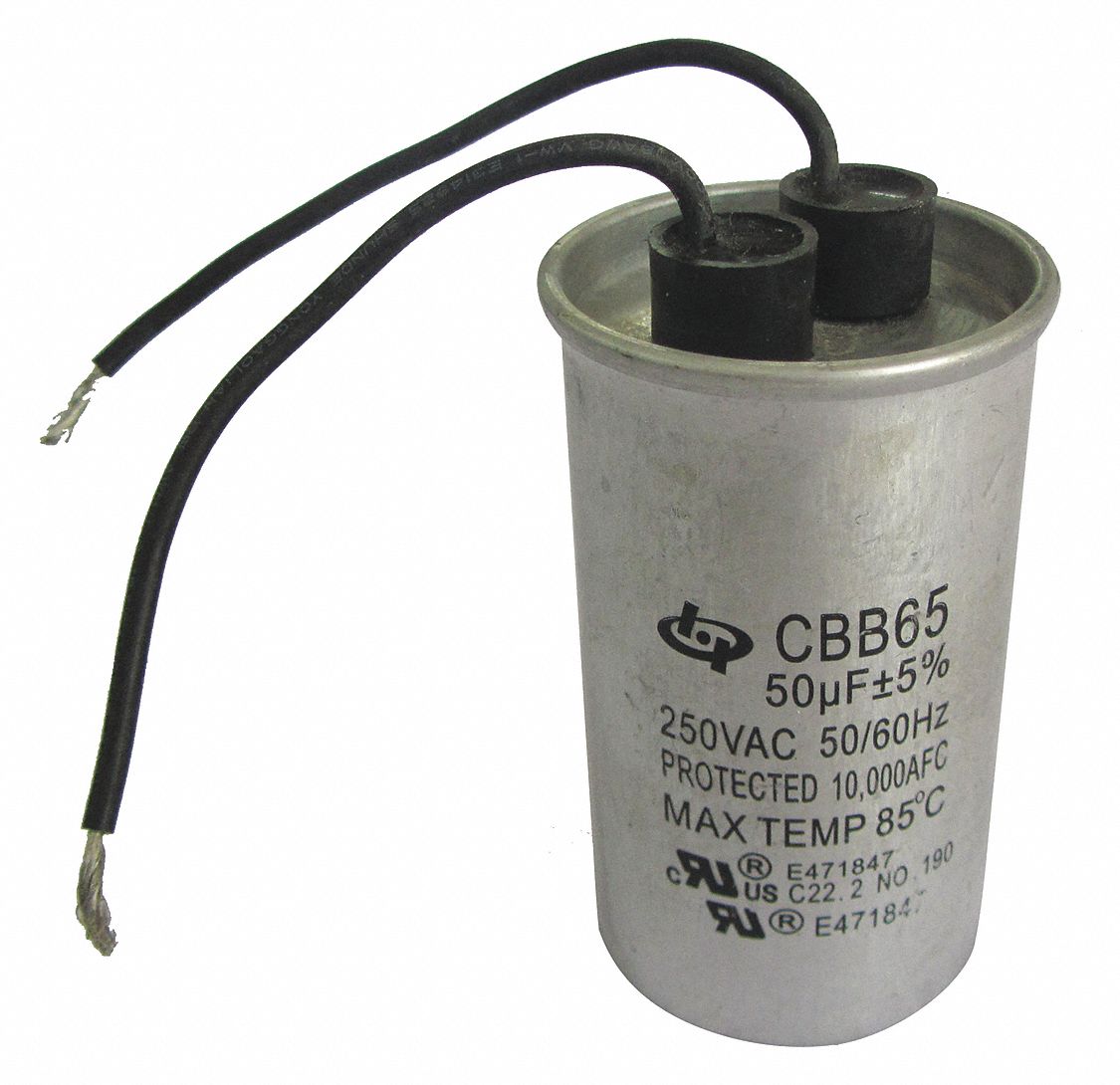 DAYTON Capacitor, For Use With Grainger Item Number 39UK53, 39UK56