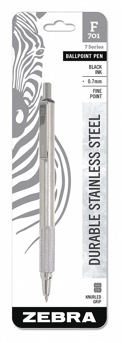 Ballpoint Pen, Retractable, Fine, Black