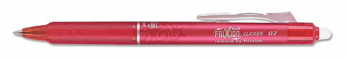 Pen, Erasable Ink, Red, PK12