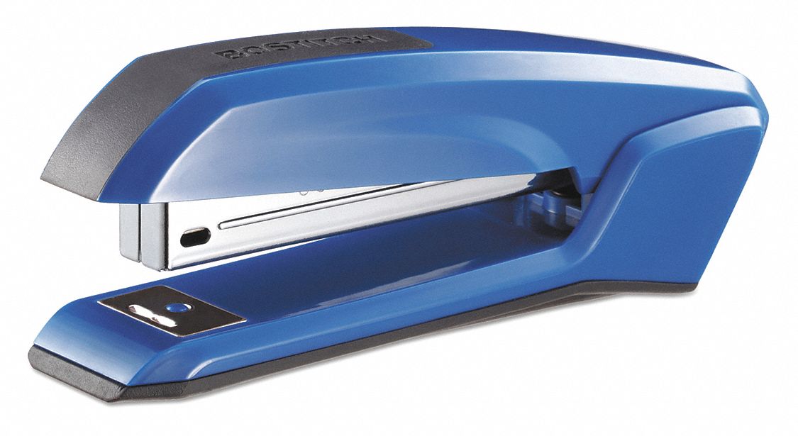 Desk Stapler Antimicrobial Blue