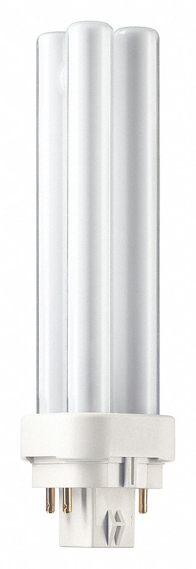 AMPOULE FLUORESCENTE COMPACTE, 4 BROCHES (G24Q-1), PL-C, 4100K, 925LM, AMPOULE CFL