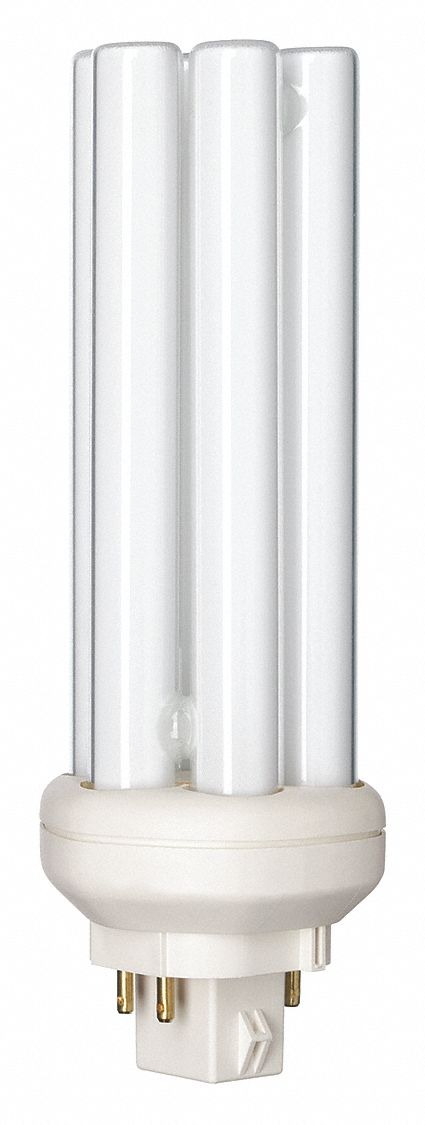 COMPACT FLUORESCENT BULB, 4-PIN (GX24Q-3), PL-T, 3500K, 2,250 LUMENS, CFL BULB