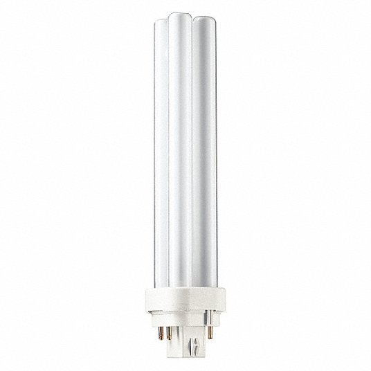 Philips 14w  PL-C ALTO 14W/835/4P Double Tube 4-Pin Fluorescent Light Bulb 2pk 