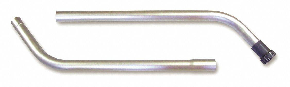 Extension Wand: Aluminum, For 1 1/2 in Hose Dia, 56 in Lg, 3 in Wd, 17 in Dp, 1 1/2 in Dia