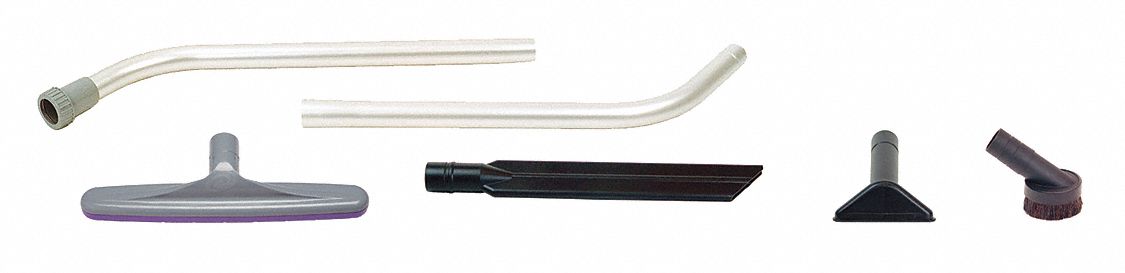 Vacuum Attachment Kit: For Backpack Vacuum, For 1 1/2 in Hose Dia