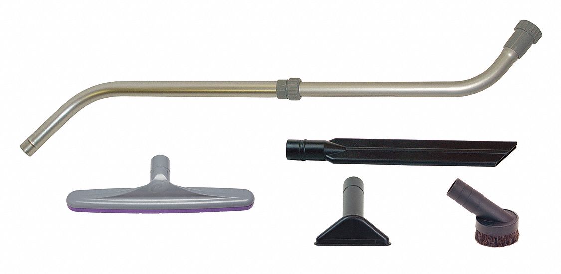 Vacuum Attachment Kit: For Backpack Vacuum, For 1 1/2 in Hose Dia