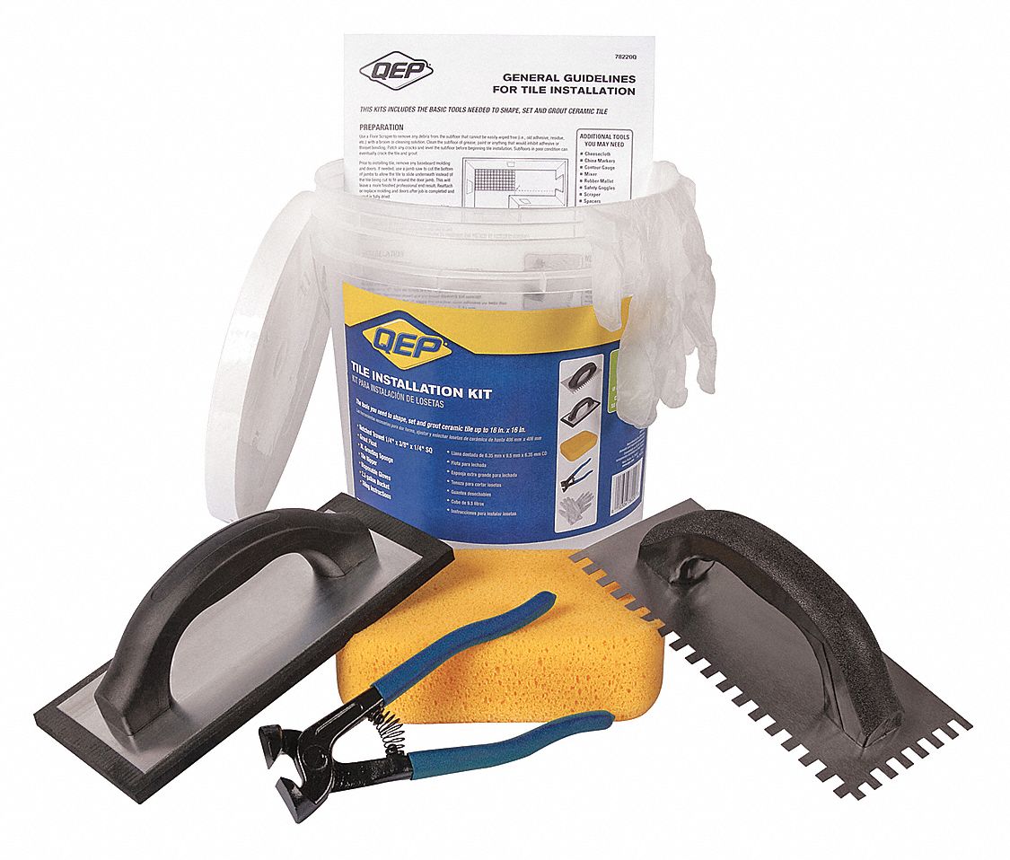 CERAMIC FLOOR TILE INSTALLATION KIT,6 PC