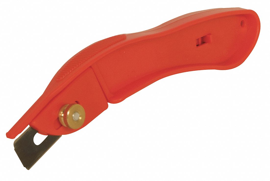 43Z125 - Utility Knife 7-1/4 In Length. Red