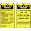 Hot Work Safety Tags