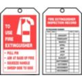Fire Extinguisher Inspection Labels & Tags