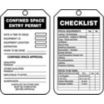 Confined Space Entry Permit Date & Time Of Issue/Confined Space Entry Permit Checklist Tags