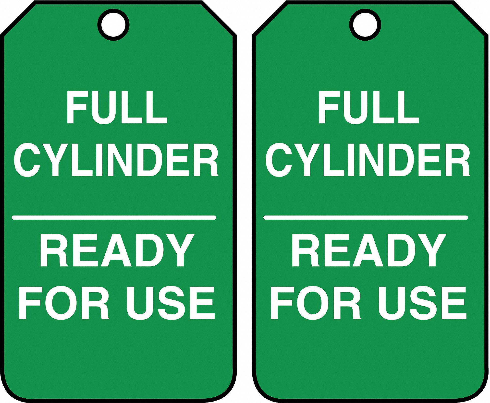 Cylinder Tag,5-7/8 x 3-3/8,PK25