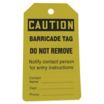 Caution/Barricade Tag Do Not Remove, Reason, Installed By, Date, Time, Hazard Description Tags
