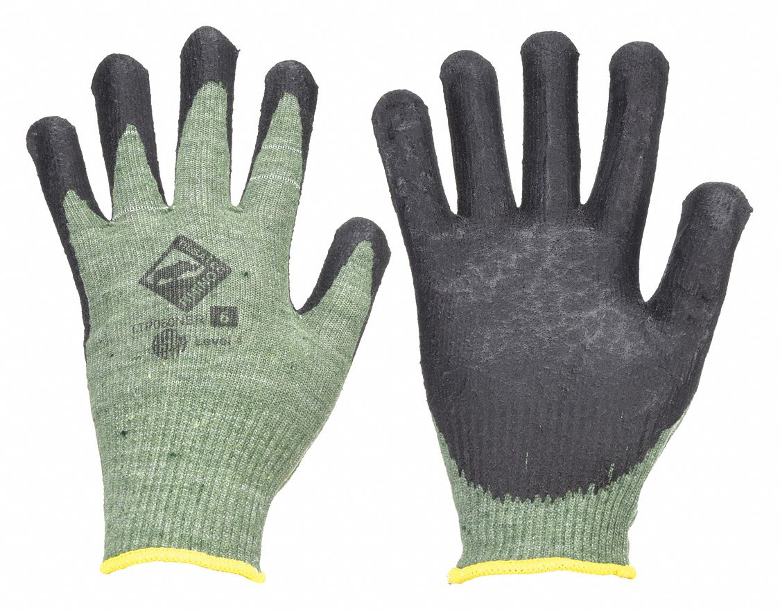 Cut Resistant Gloves, Cut A5, Size 6, PK12