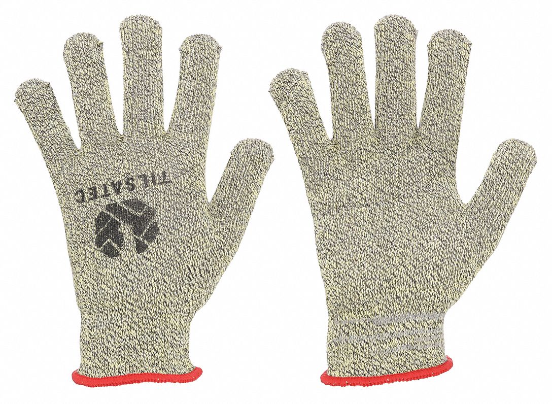 Cut Resistant Gloves, Cut A6, Size 9, PK12