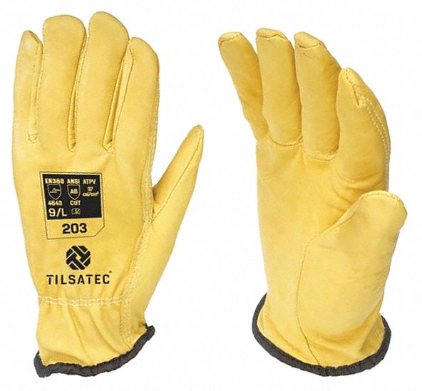 2 PAIRS SKYTEC TONS TP3 CUT RESISTANT GLOVES size 9 Large