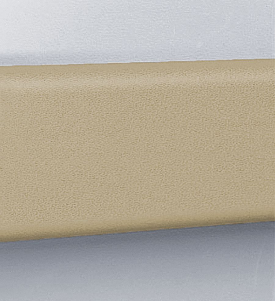 Handrail: Tan, Ligature Resistant With Optional Bracket, BR-530, 12 ft Overall Lg