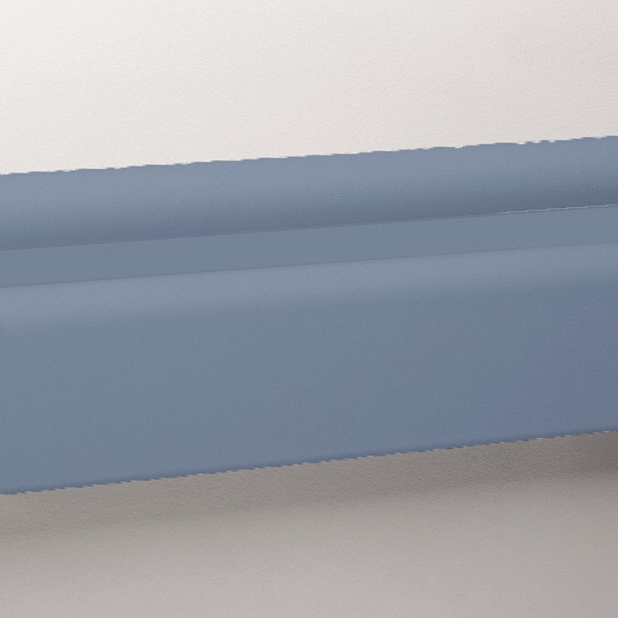 43Z476 - 3 pc. Wall Rail Vinyl Windor Blue 144In