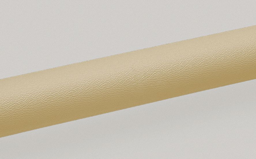 Handrail: PVC, Tan, Round, 1 1/2 Inch, 3 9/16 in Mounted Ht