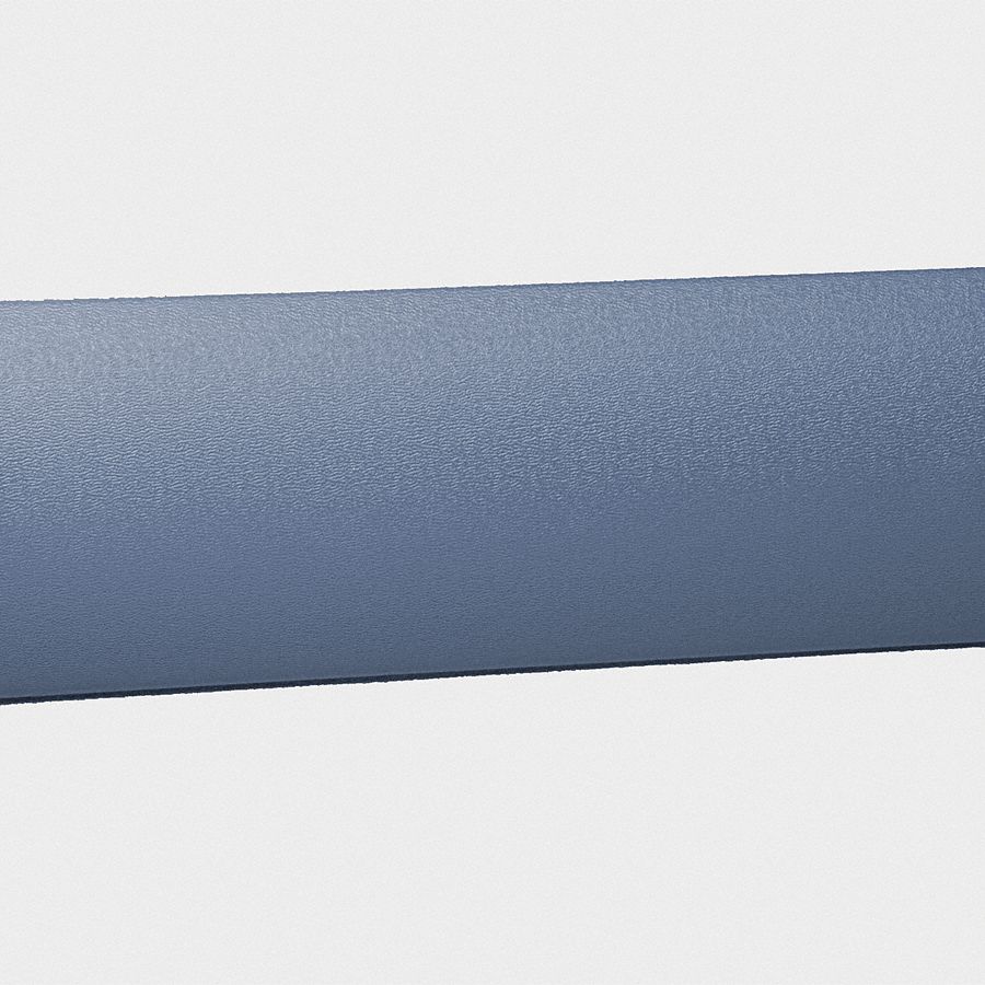 Wall Guard: WG-5, PVC, Windsor Blue, 5 in Overall Ht, 12 ft Overall Lg