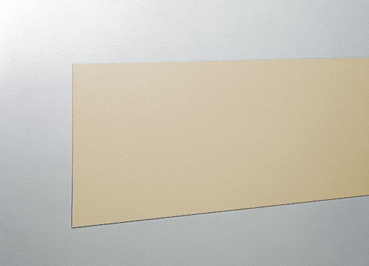 Wall Covering: PVC, 6 in x 8 ft Rail Size, Tan, 0.06 in Thick, Textured
