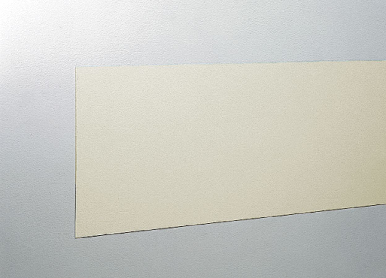 Wall Covering: PVC, 6 in x 8 ft Rail Size, Champagne, 0.06 in Thick, Textured
