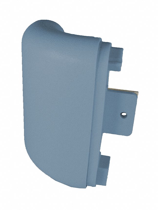 Handrail Corner: PVC, Windsor Blue, Not Ligature Resistant, Outside, BR-530