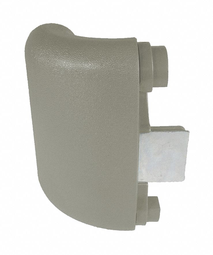 Handrail Corner: PVC, Champagne, Ligature Resistant, Inside, BR-530