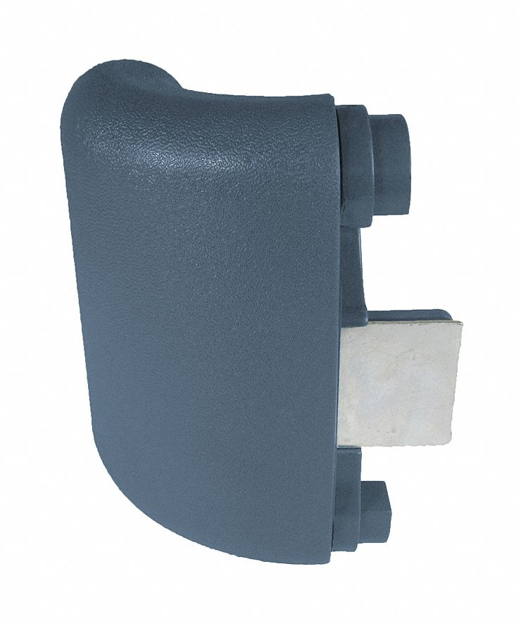 Handrail Corner: PVC, Windsor Blue, Ligature Resistant, Inside, BR-530