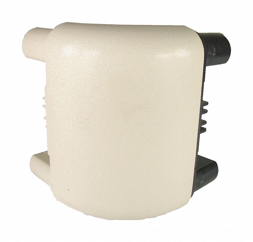 Handrail Corner: PVC, Champagne, Not Ligature Resistant, Inside, BR-500