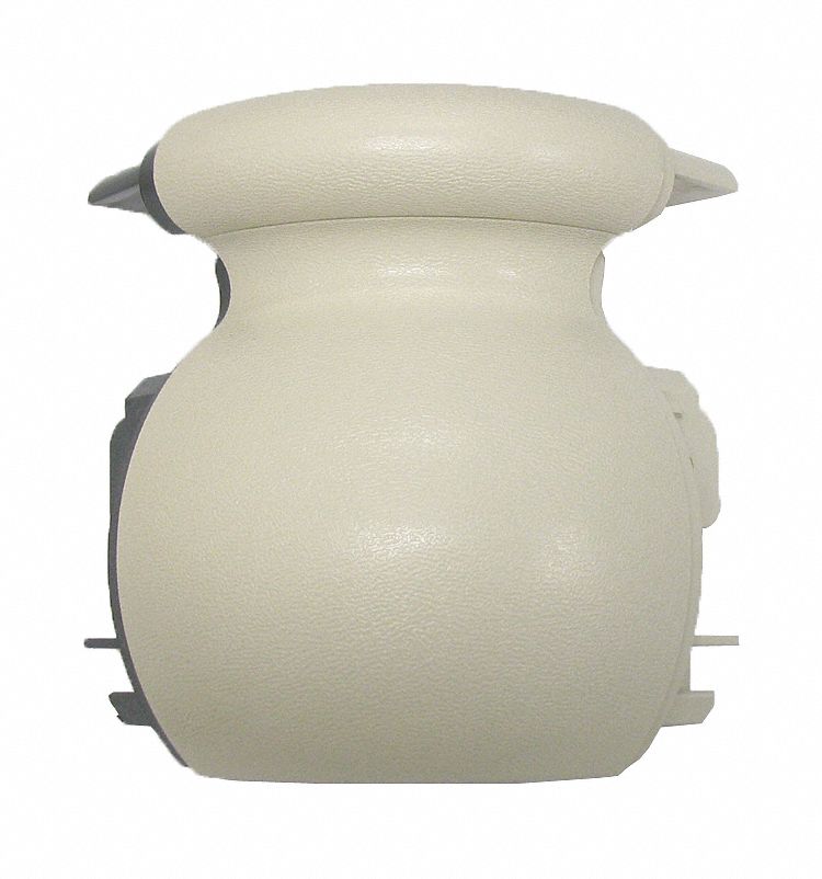 Handrail Corner, Ivory, Vinyl, 5 1/2 in H