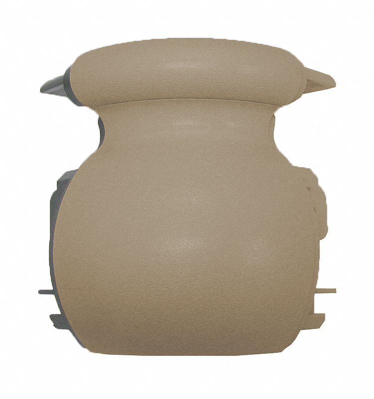 Handrail Corner,  Tan,  Vinyl,  5 1/2 in H