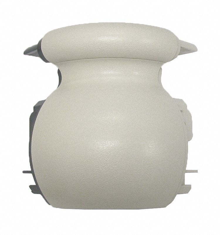 Handrail Corner, Champagne, Vinyl, 5.5 in H