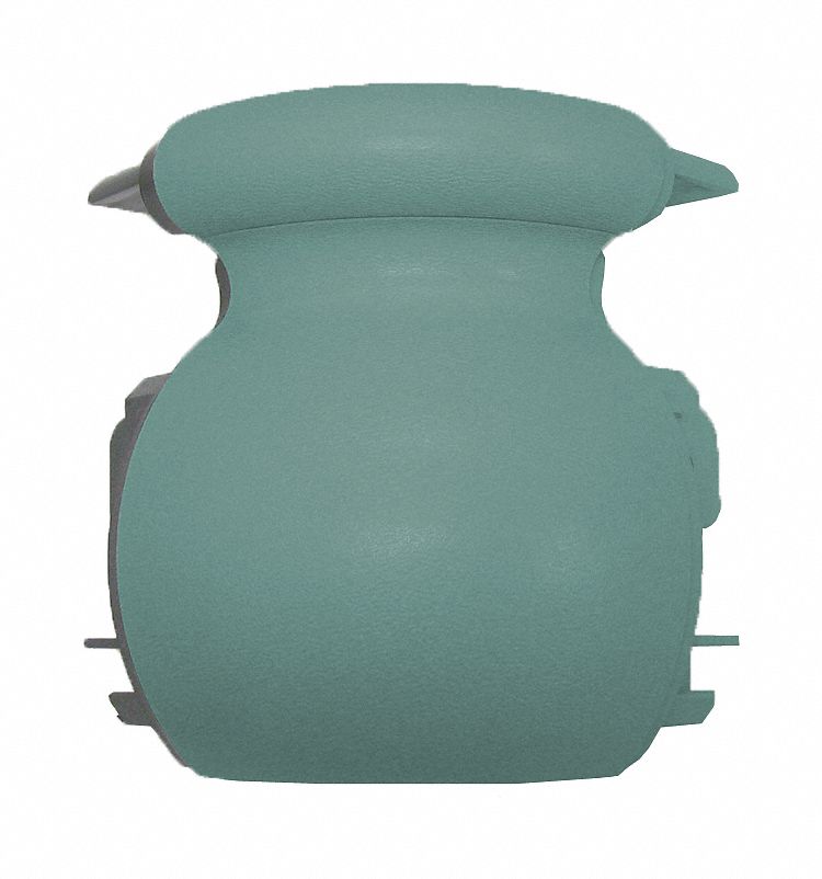 Handrail Corner,  Teal,  Vinyl,  5 1/2 in H