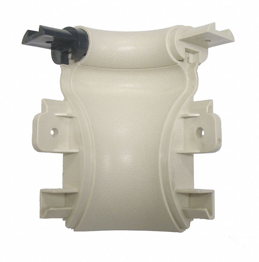 Handrail Corner, Ivory, Vinyl, 5 1/2 in H