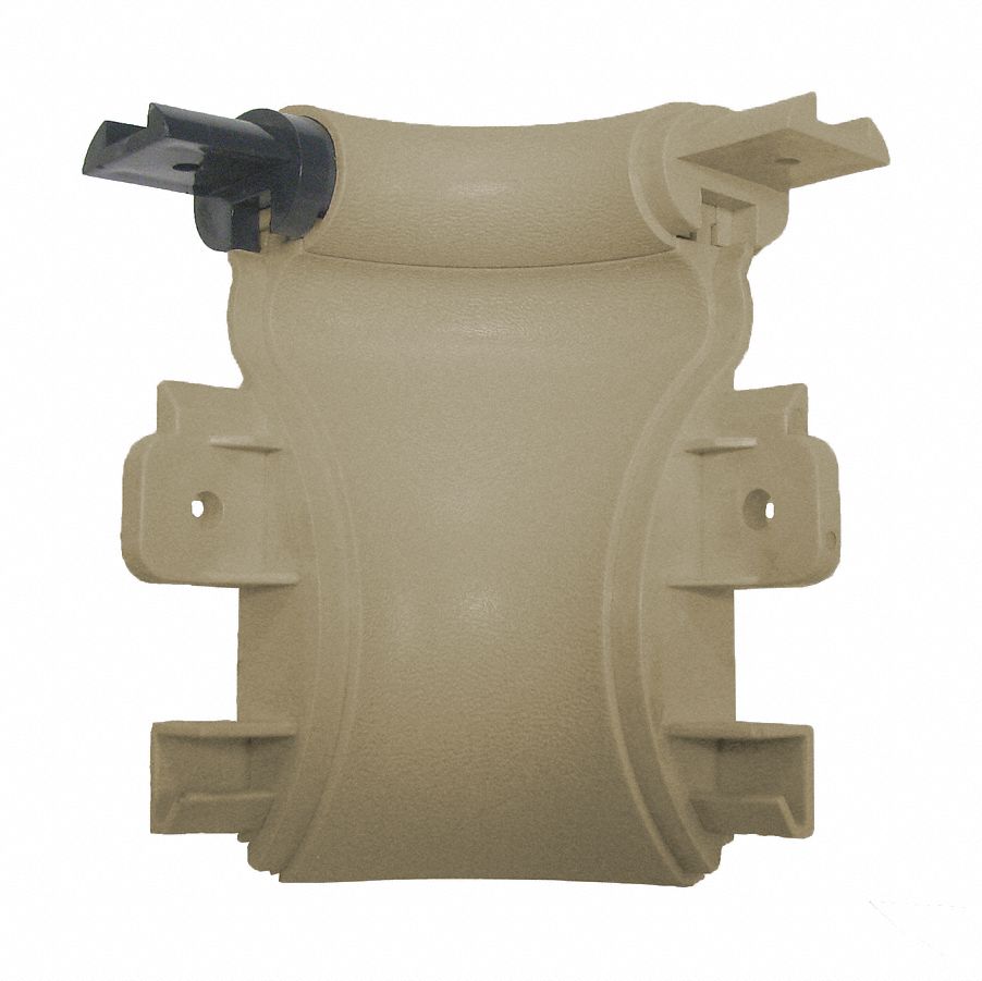 Handrail Corner,  Tan,  Vinyl,  5 1/2 in H