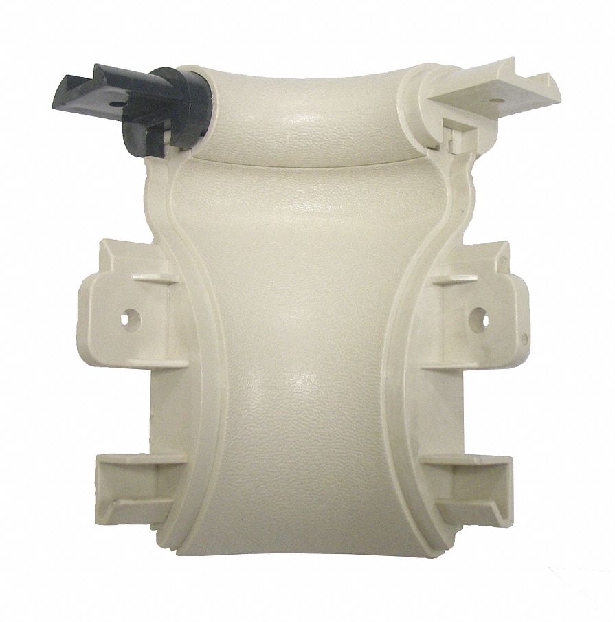 Handrail Corner, Champagne, Vinyl, 5.5 in H