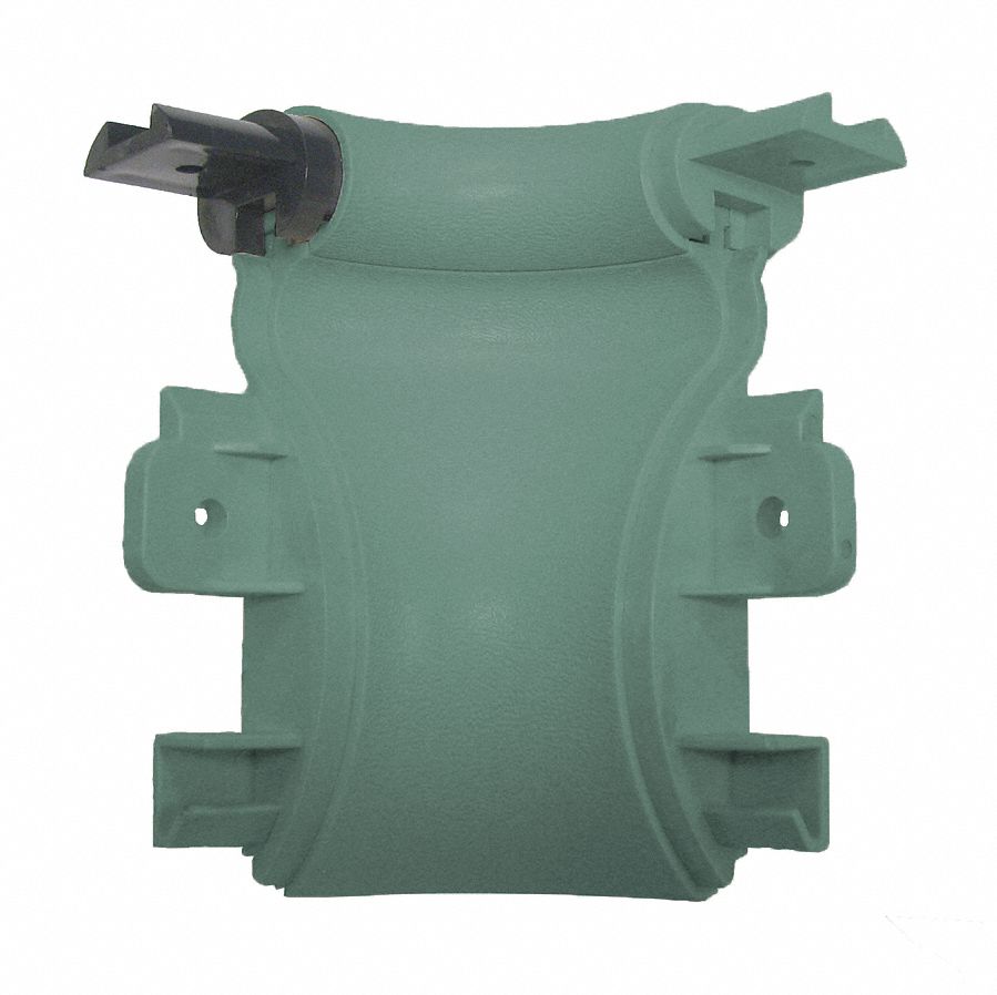 Handrail Corner,  Teal,  Vinyl,  5 1/2 in H