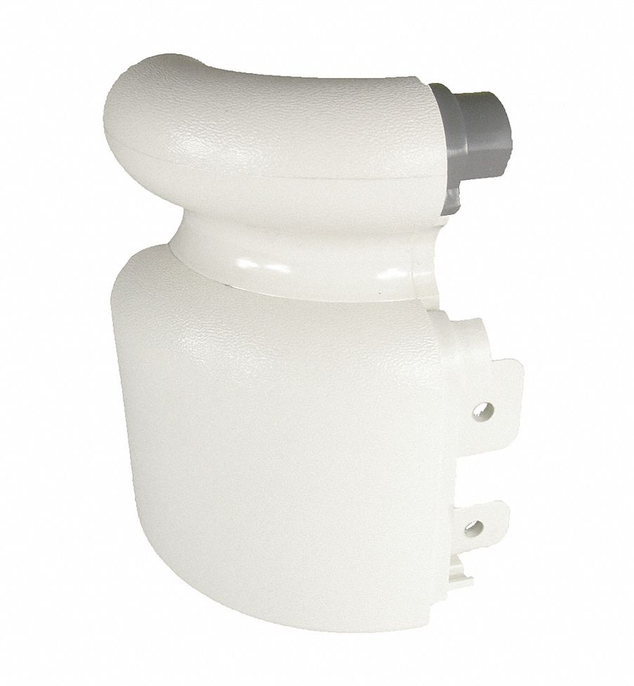 Handrail Corner,  Eggshell,  Vinyl