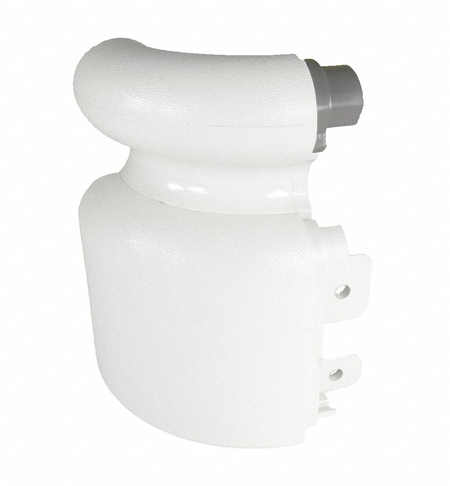 Handrail Corner,  Silver Gray,  Vinyl