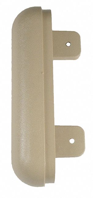 End Cap: WG-6C, PVC, Tan, 6 in Overall Ht, 1 in Overall Lg