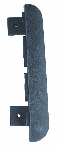 End Cap: WG-8, PVC, Windsor Blue, 8 in Overall Ht, 1 in Overall Lg