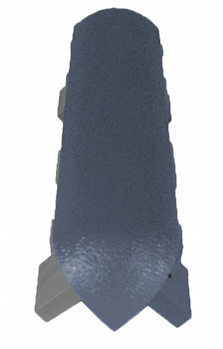 Corner: WG-8, PVC, Windsor Blue, 8 in Overall Ht, 1 in Overall Lg