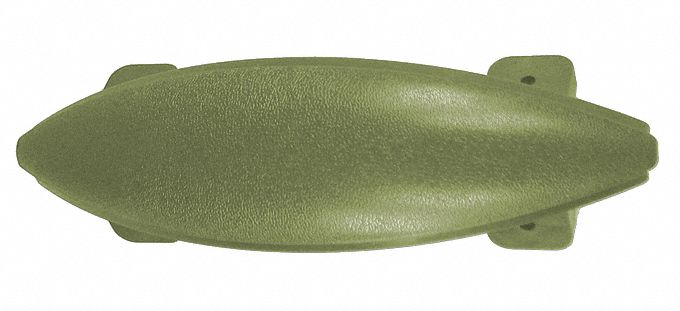 Corner: WG-7, PVC, Eggshell, 7 in Overall Ht, 1 3/4 in Overall Lg