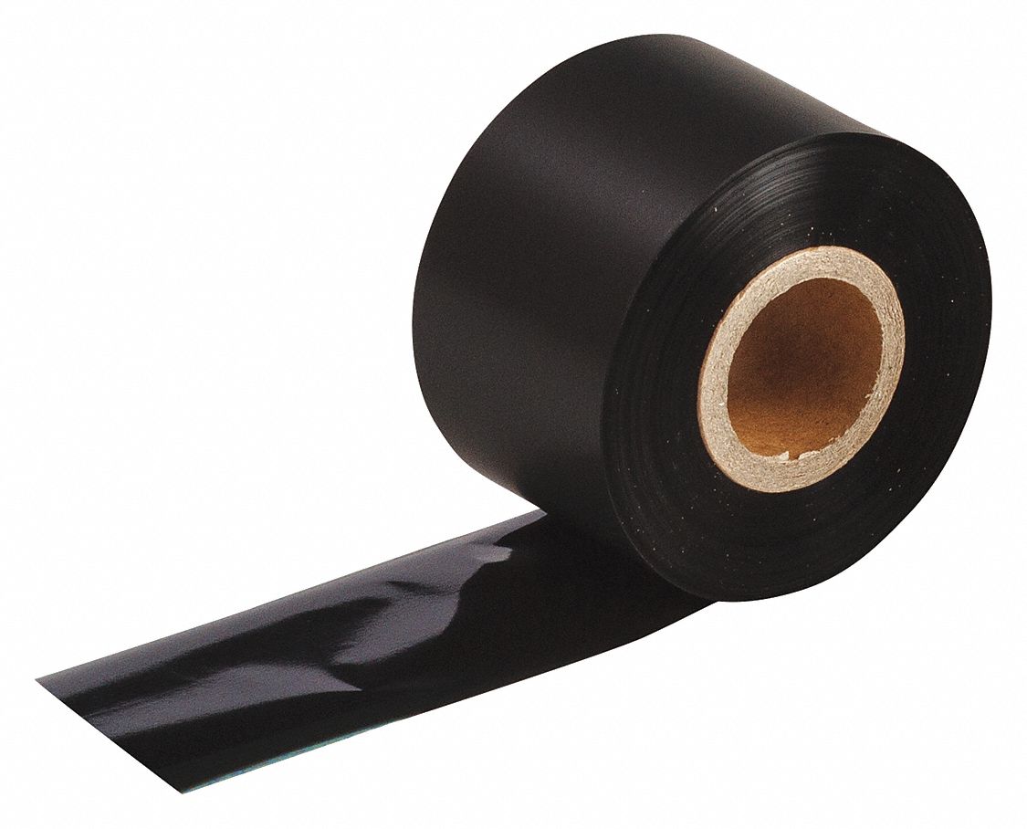 Single-Color Printer Ribbon: 1 9/16 in x 984 ft, Black, Resin, R4700